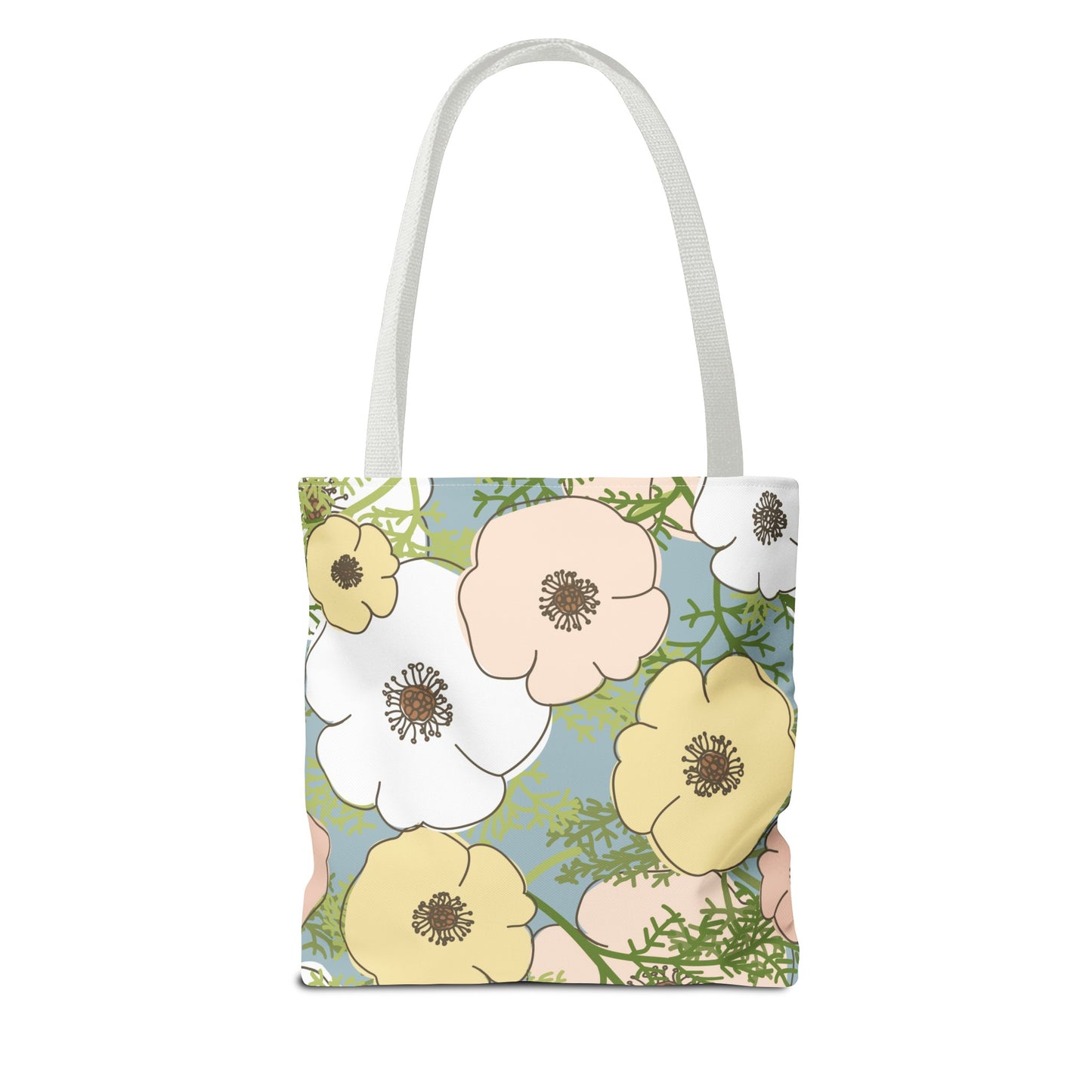 Playful Poppies Tote Bag