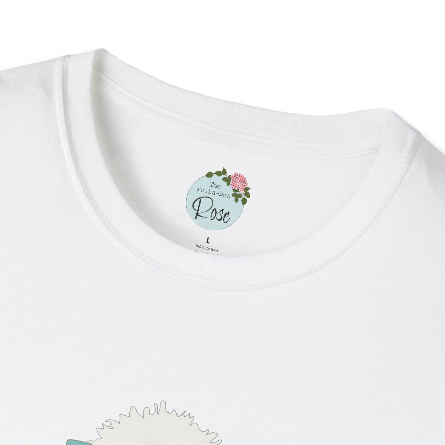 White Flowers Softstyle T-Shirt