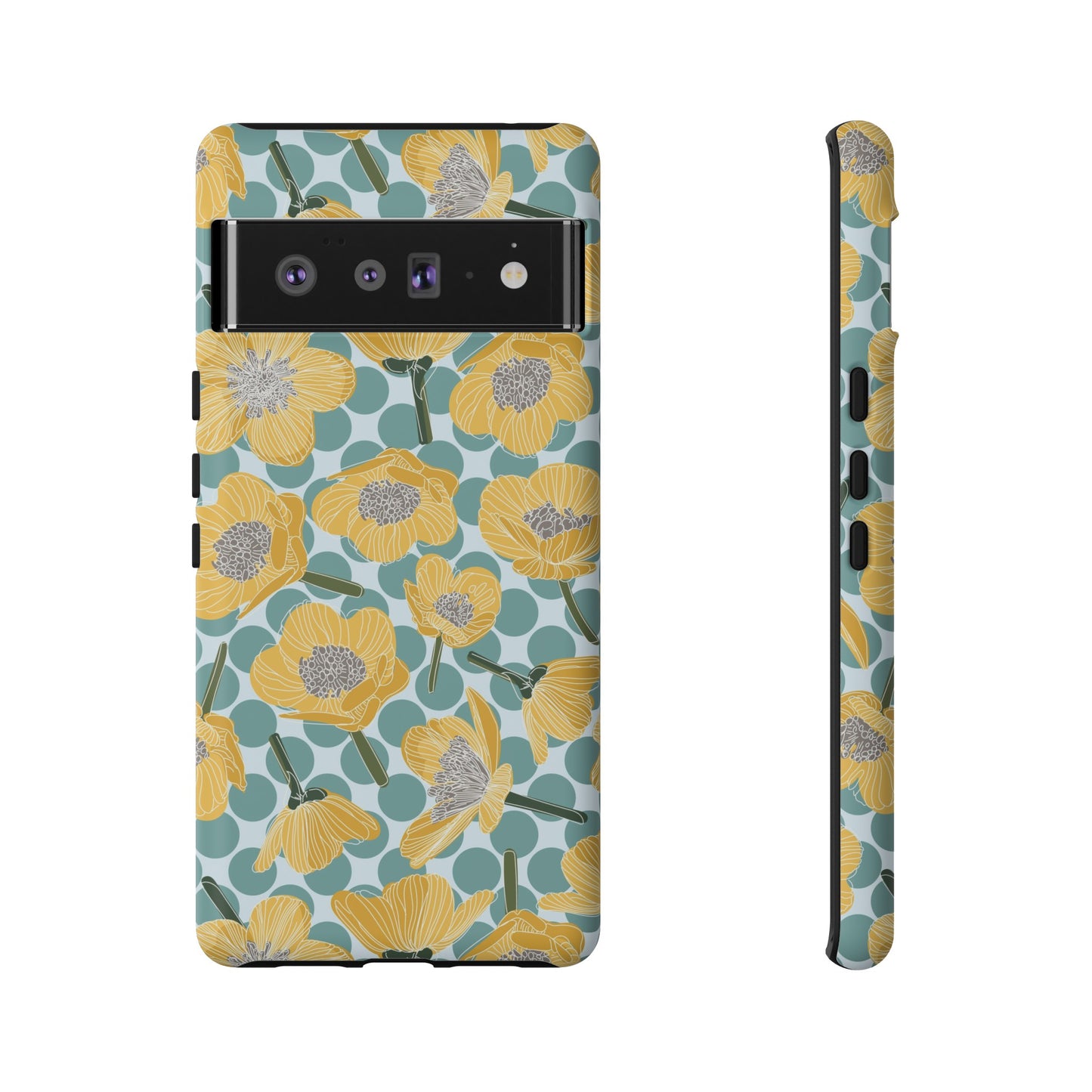 Buttercups and Polka Dots Tough Cases for Google Pixel