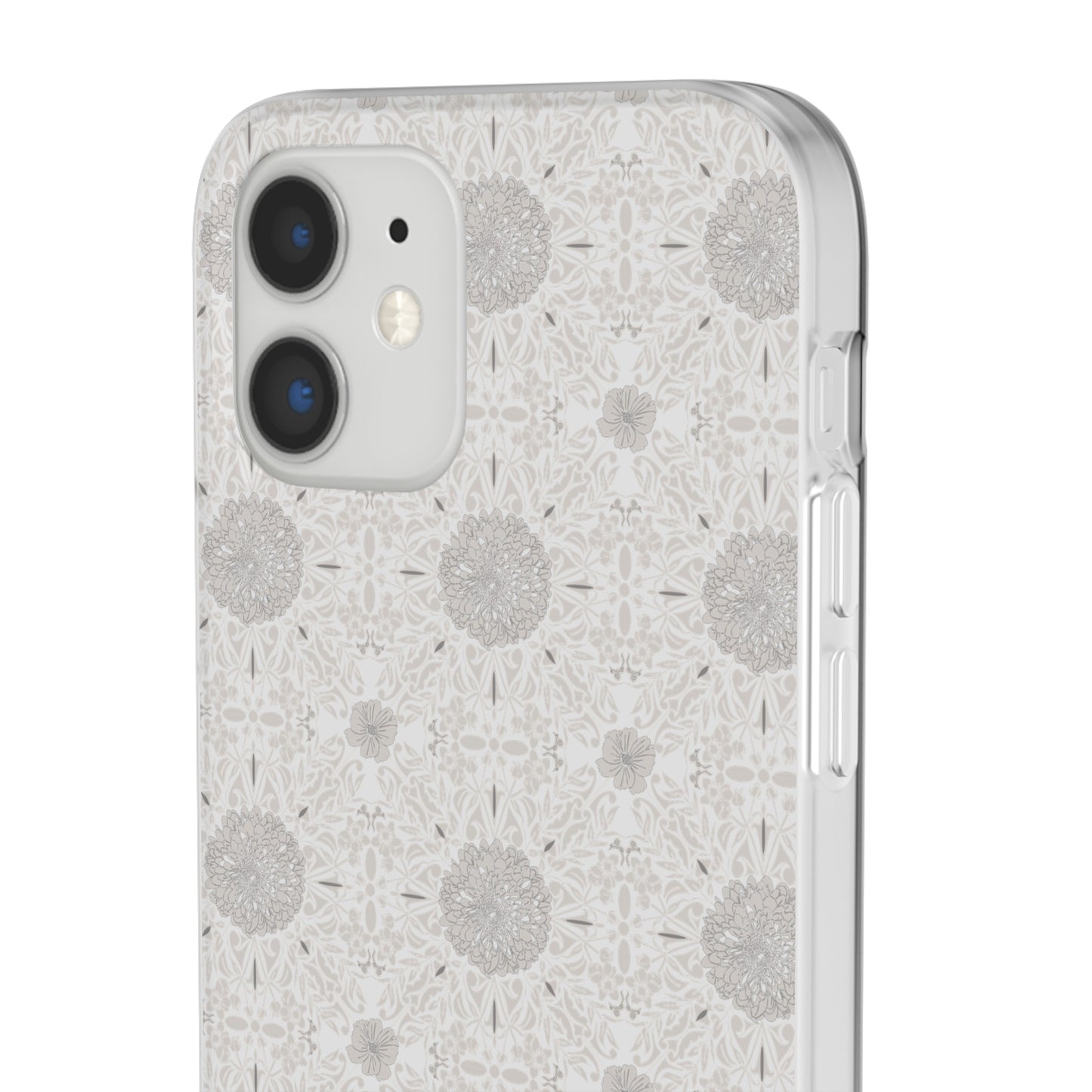 New Nouveau in Gray Flexi Cases for iPhone