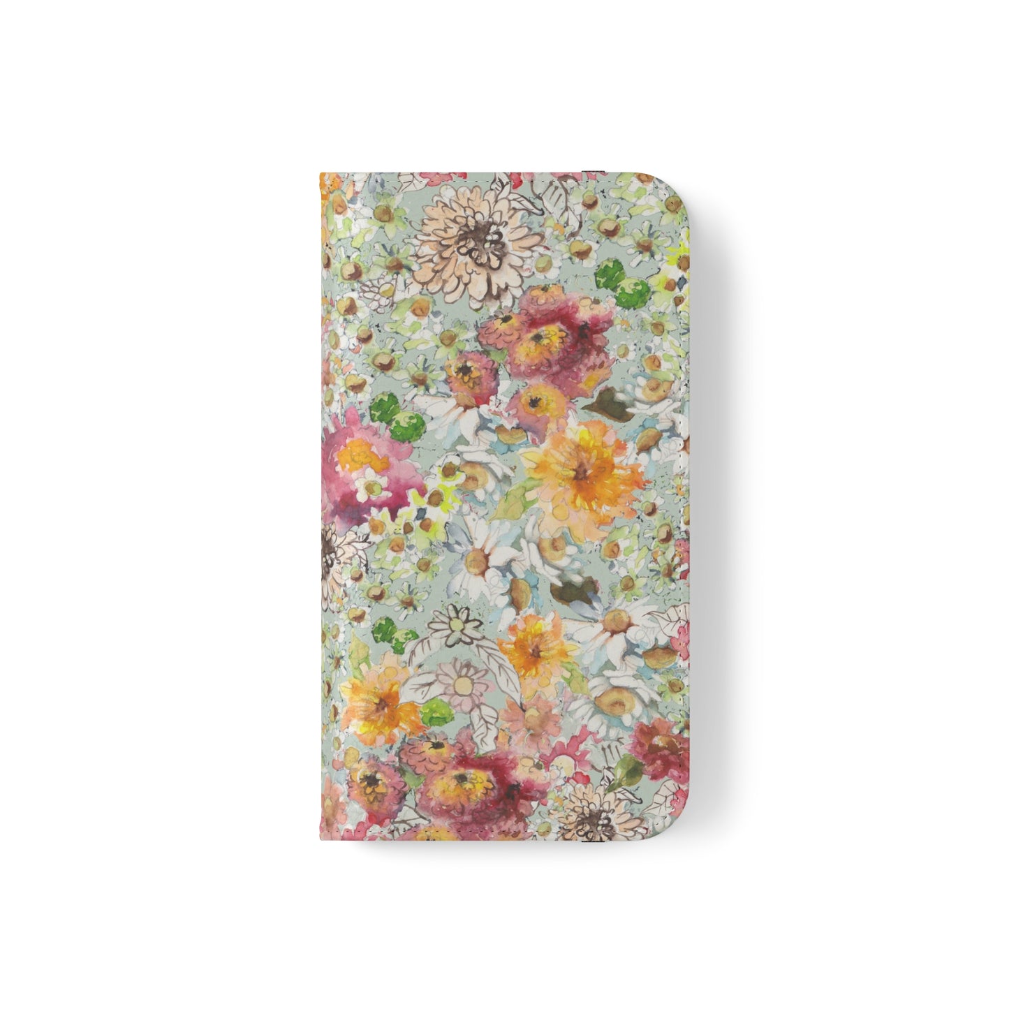 Farmhouse Floral Flip Cases for iPhone