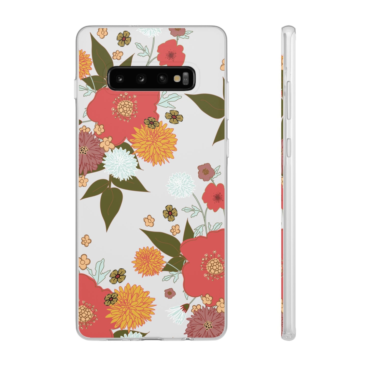 Flowers Flexi Cases for Samsung