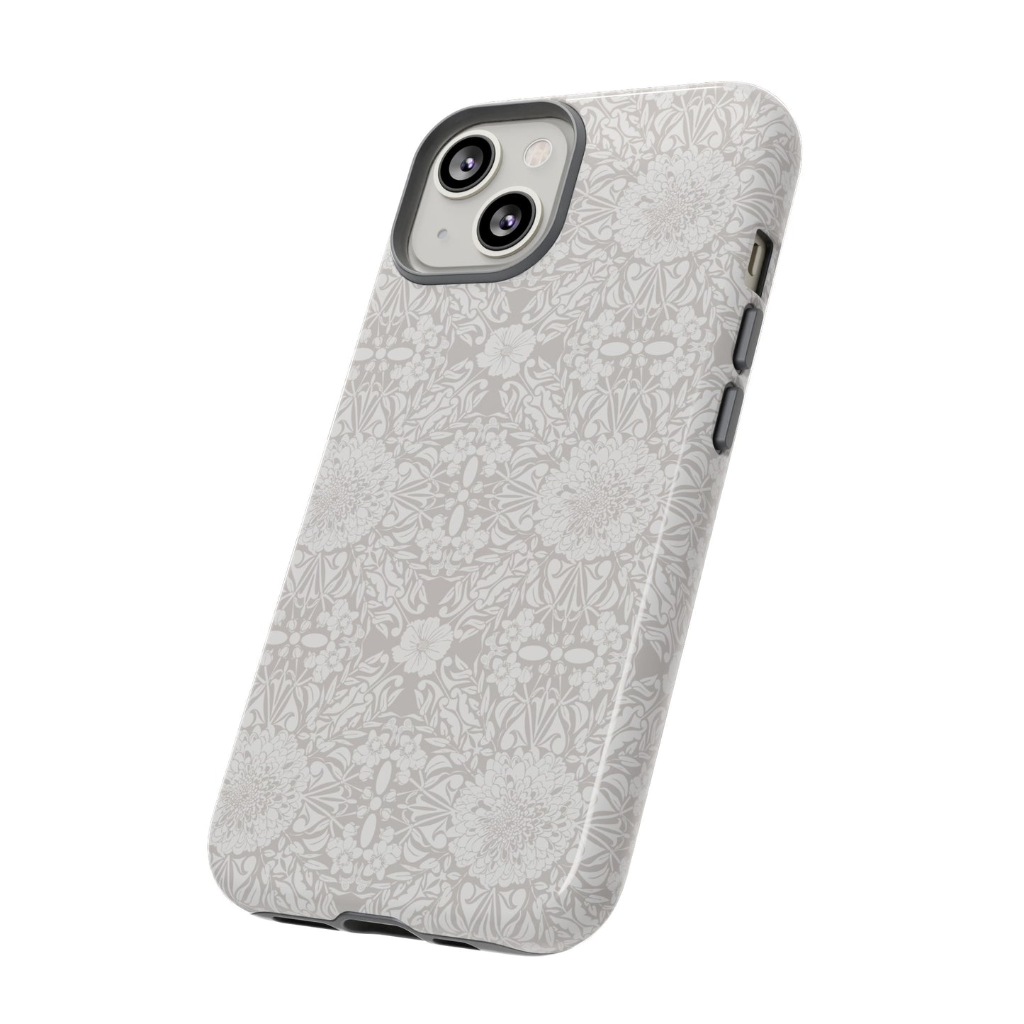 New Nouveau in Gray Tough Cases for iPhone