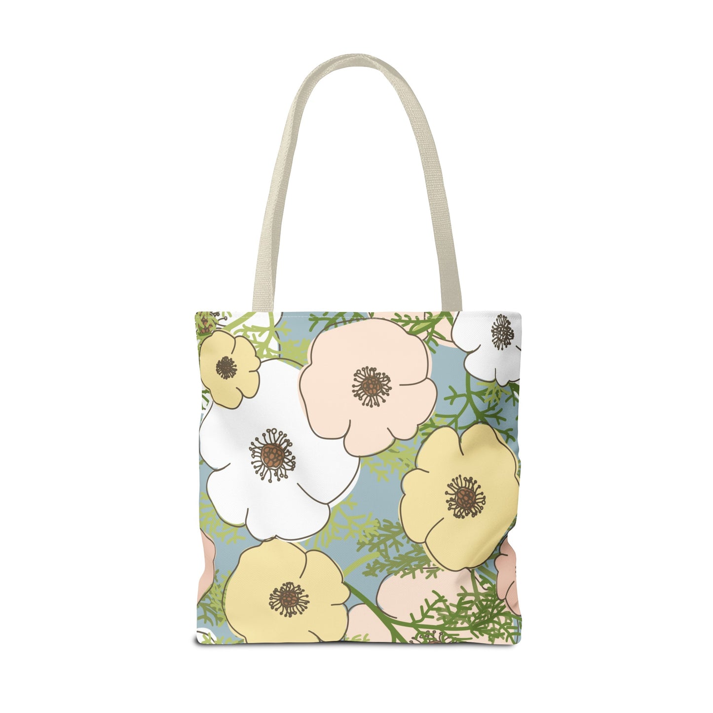 Playful Poppies Tote Bag