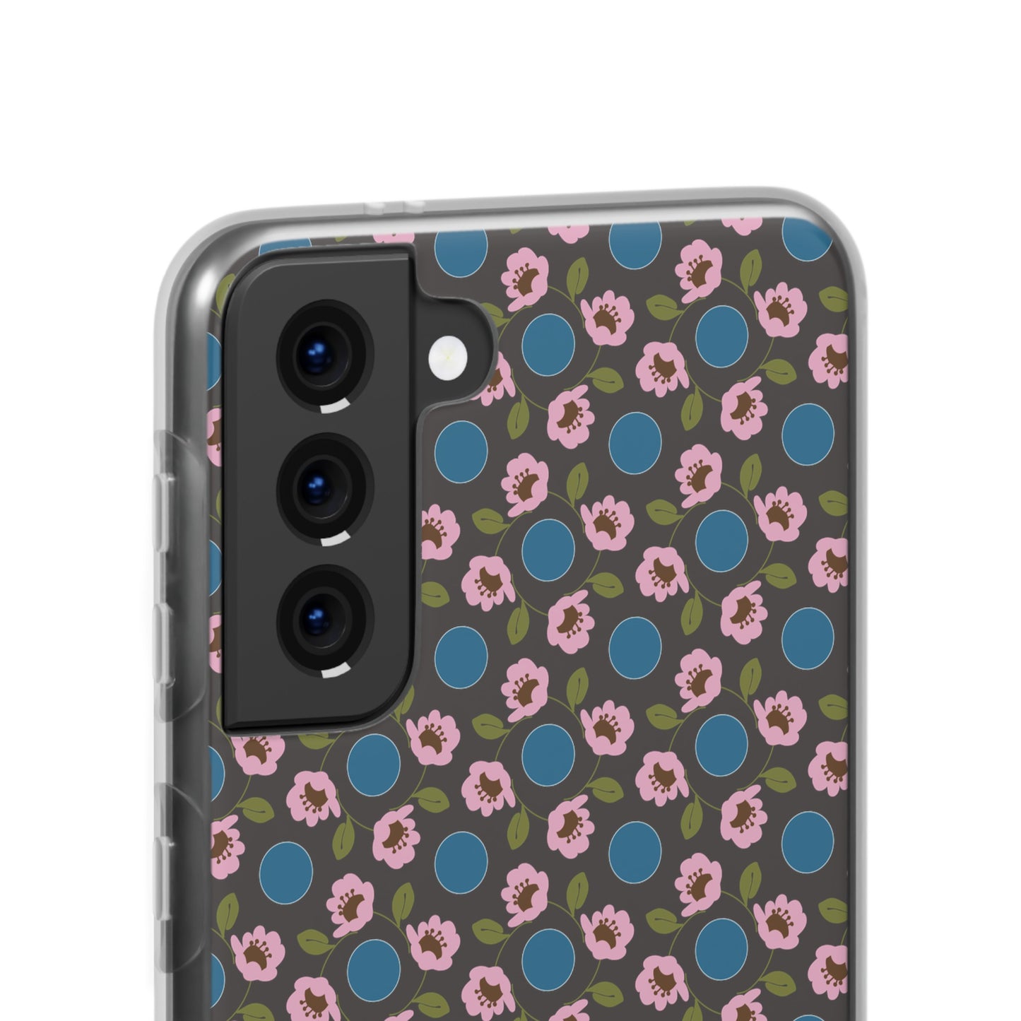 Wildflowers with Dots Flexi Cases for Samsung