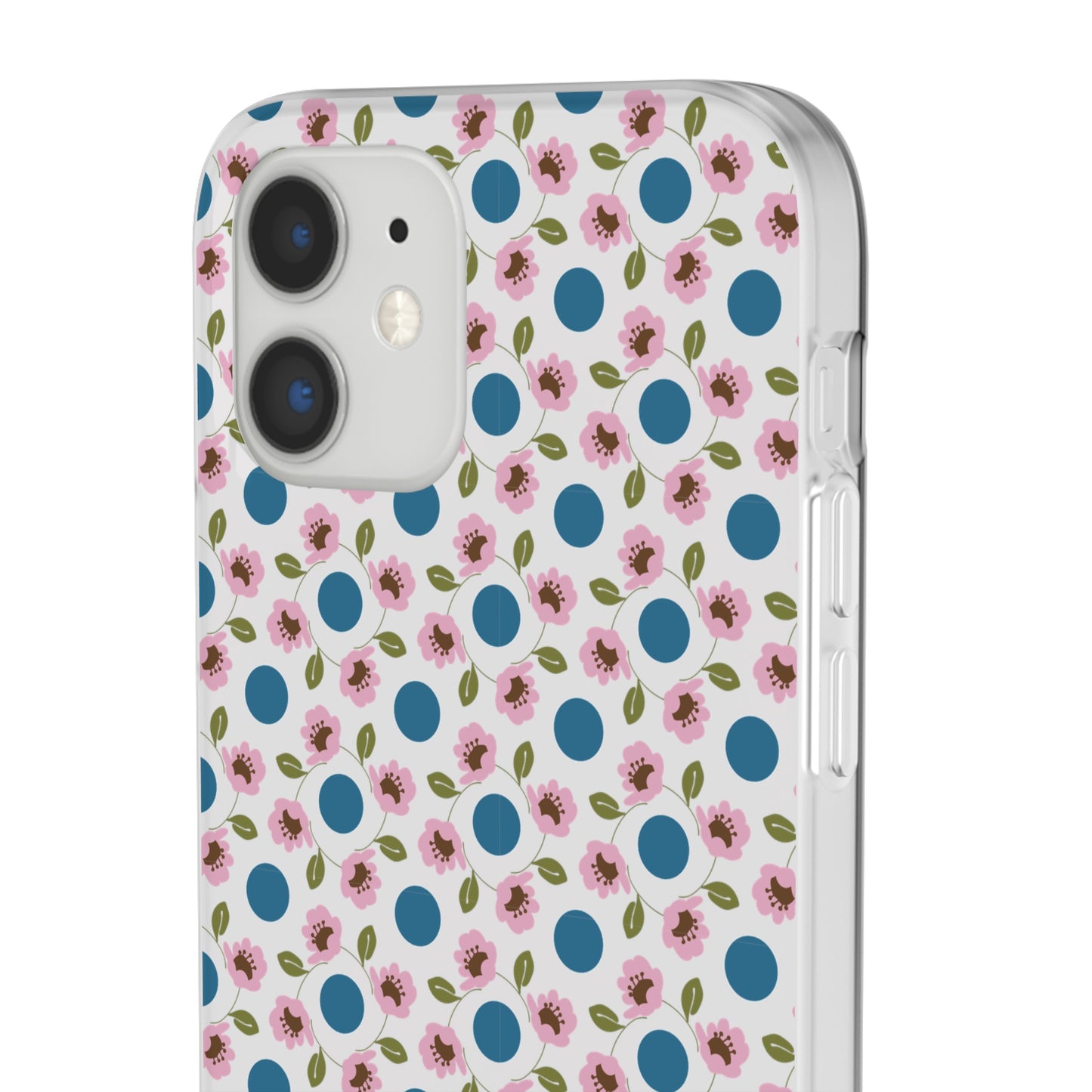 Wildflowers with Dots Flexi Cases for iPhone