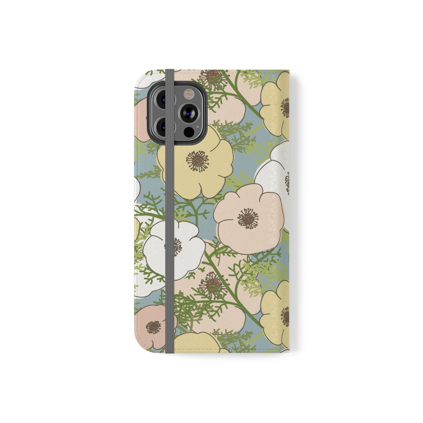 Playful Poppies Flip Cases for iPhone