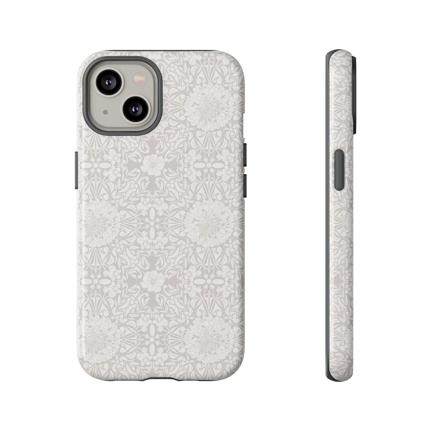 New Nouveau in Gray Tough Cases for iPhone