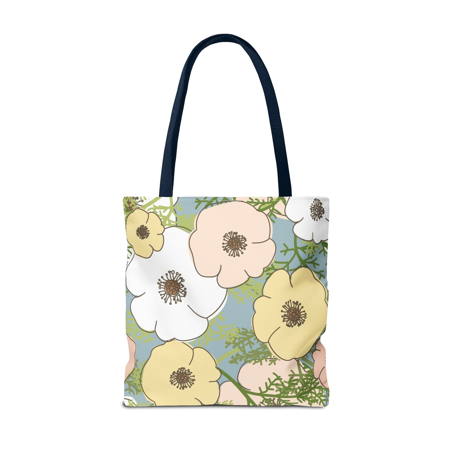 Playful Poppies Tote Bag