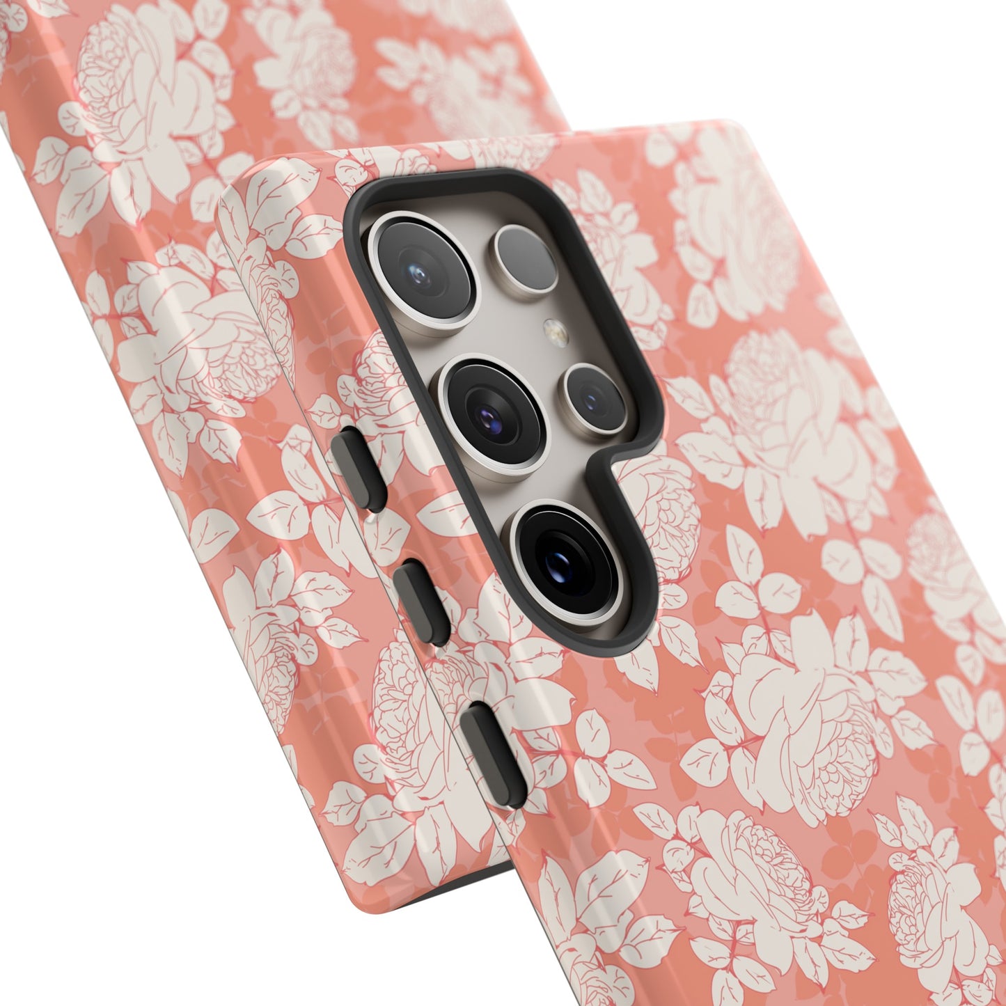 Peach and Cream Roses Tough Cases for Samsung