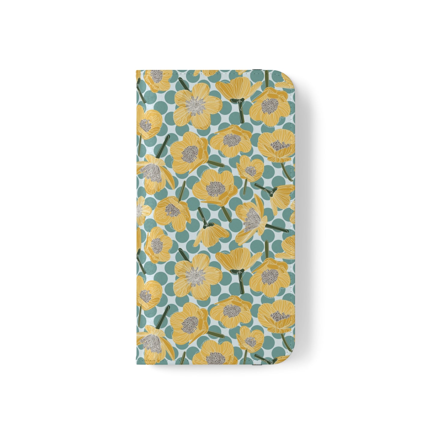 Buttercups and Polka Dots Flip Cases for iPhone