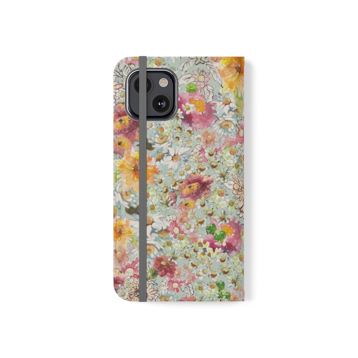 Farmhouse Floral Flip Cases for iPhone