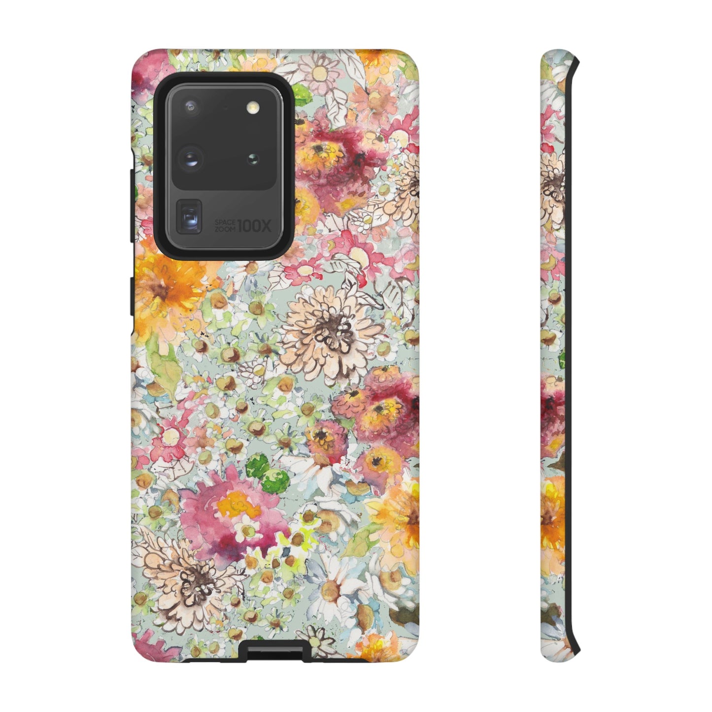 Farmhouse Floral Tough Cases for Samsung