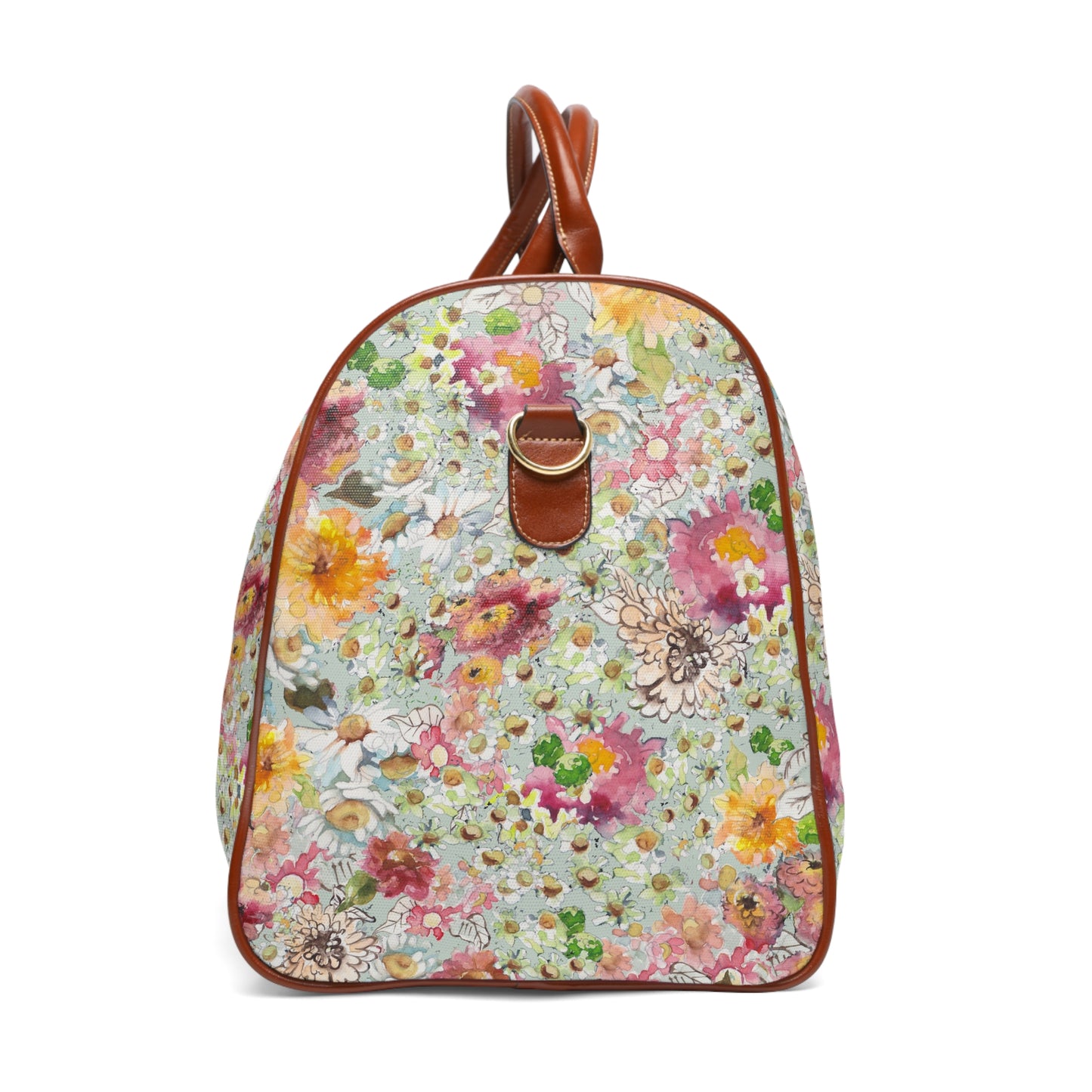 Farmhouse Floral Waterproof Travel Bag