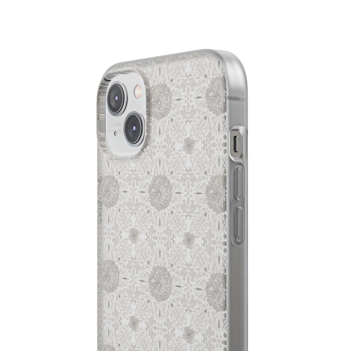 New Nouveau in Gray Flexi Cases for iPhone