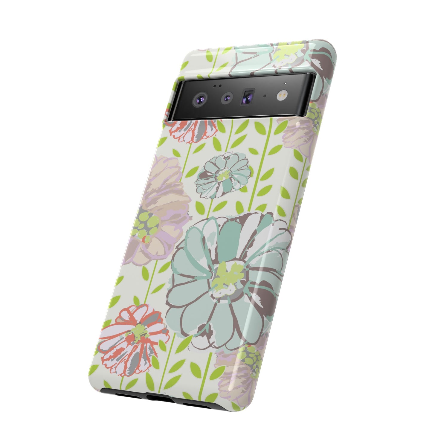 Soft Watercolor Floral Tough Cases for Google Pixel