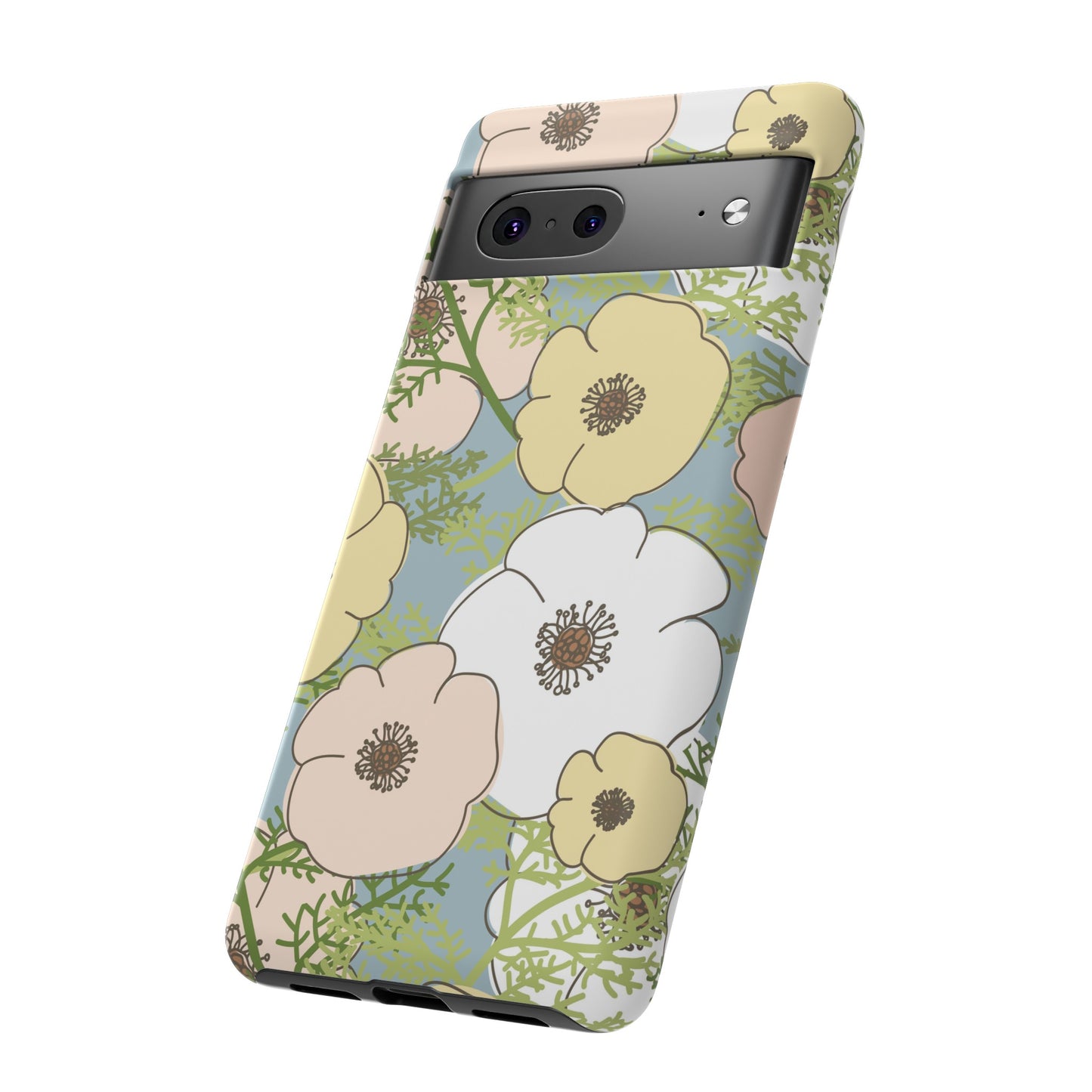 Playful Poppies Tough Cases for Google Pixel