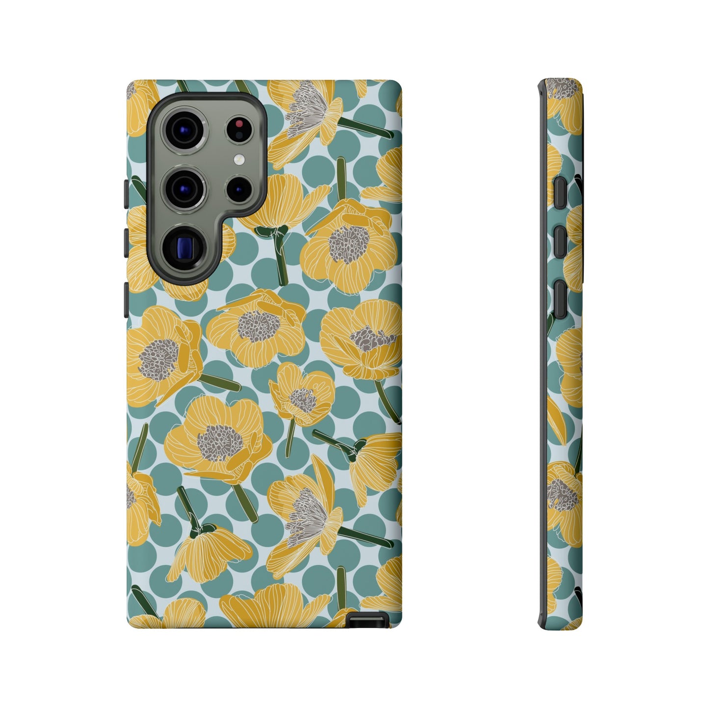 Buttercups and Polka Dots Tough Cases for Samsung