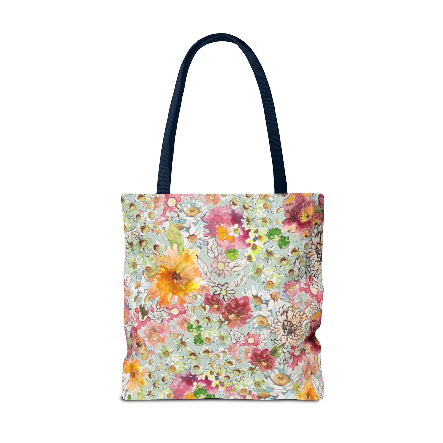 Farmhouse Floral Tote Bag