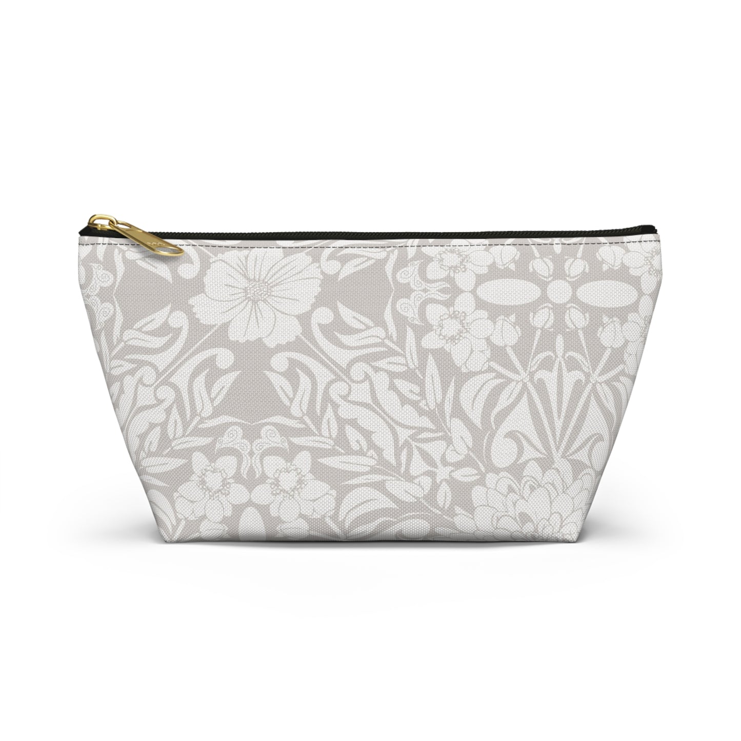 New Nouveau in Gray Accessory Pouch w T-bottom