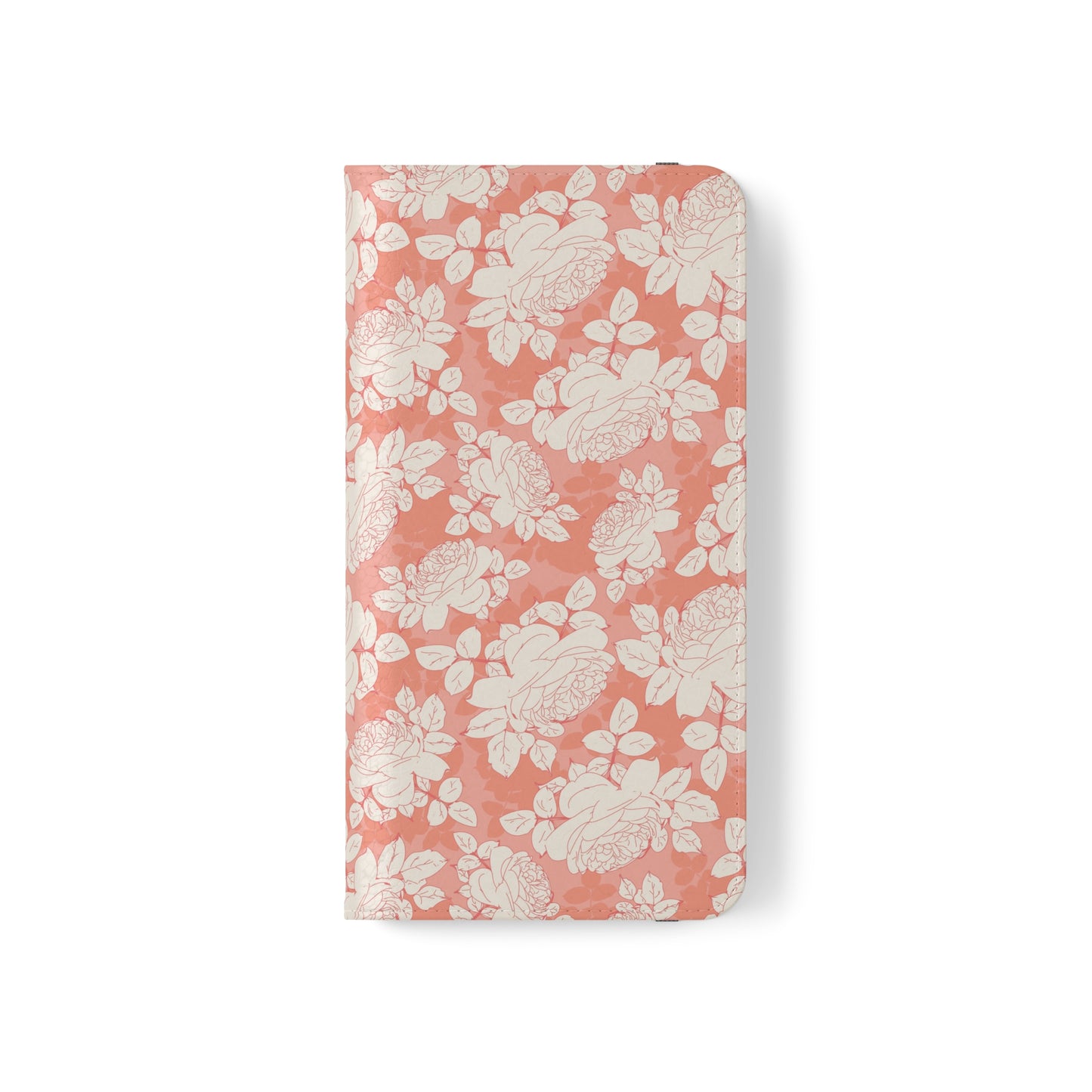 Peach and Cream Roses Flip Cases for Samsung