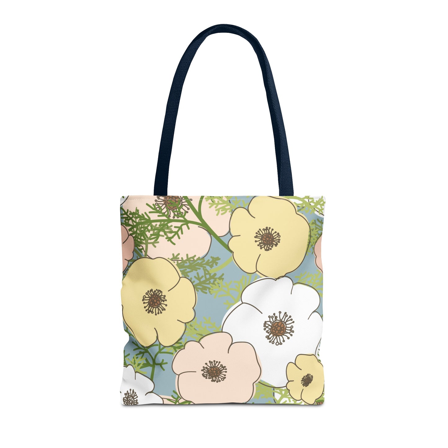 Playful Poppies Tote Bag