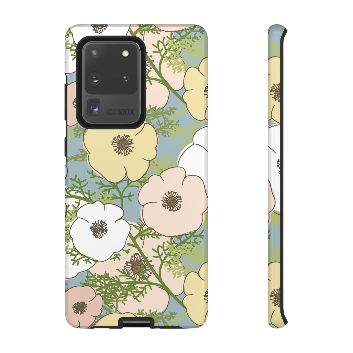 Playful Poppies Tough Cases for Samsung