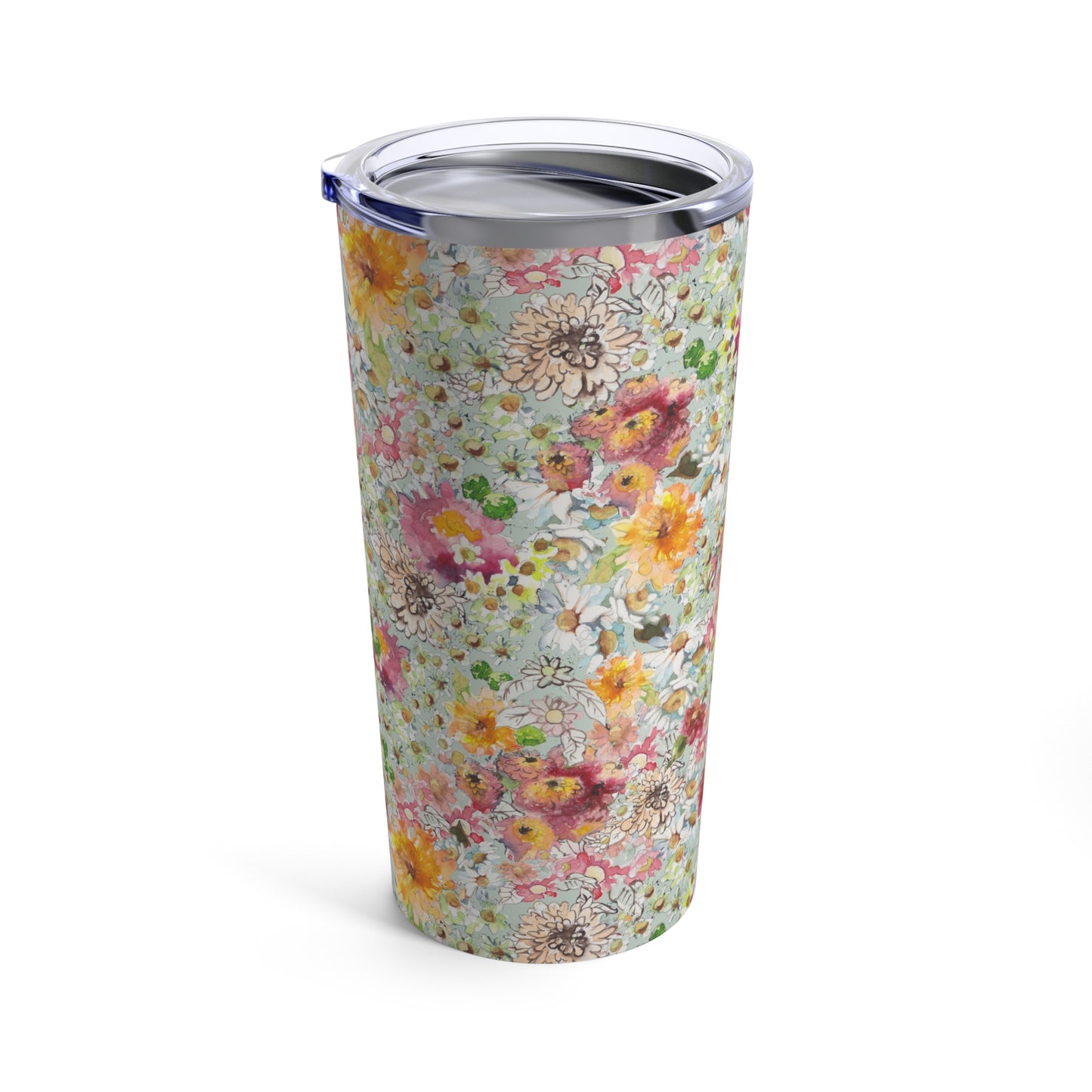 Farmhouse Floral Tumbler 20oz