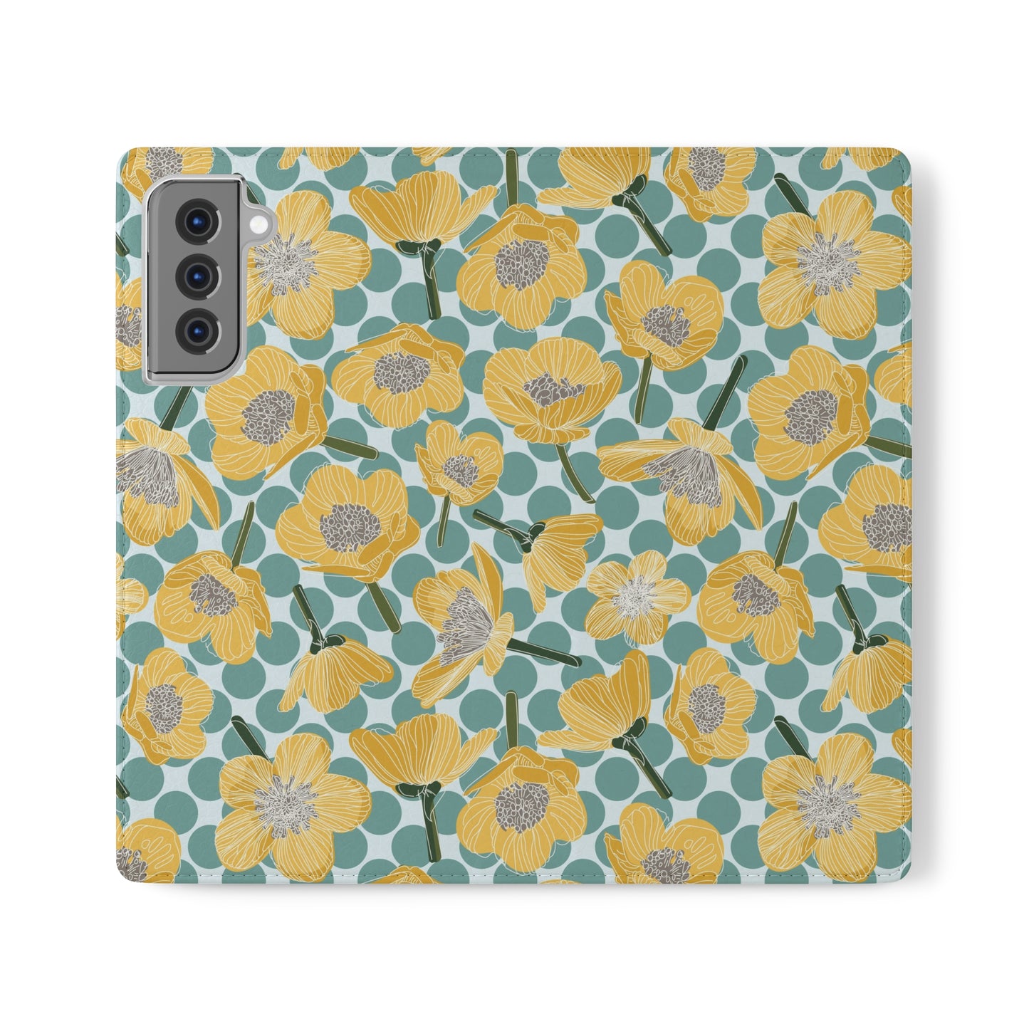 Buttercups and Polka Dots Flip Cases for Samsung