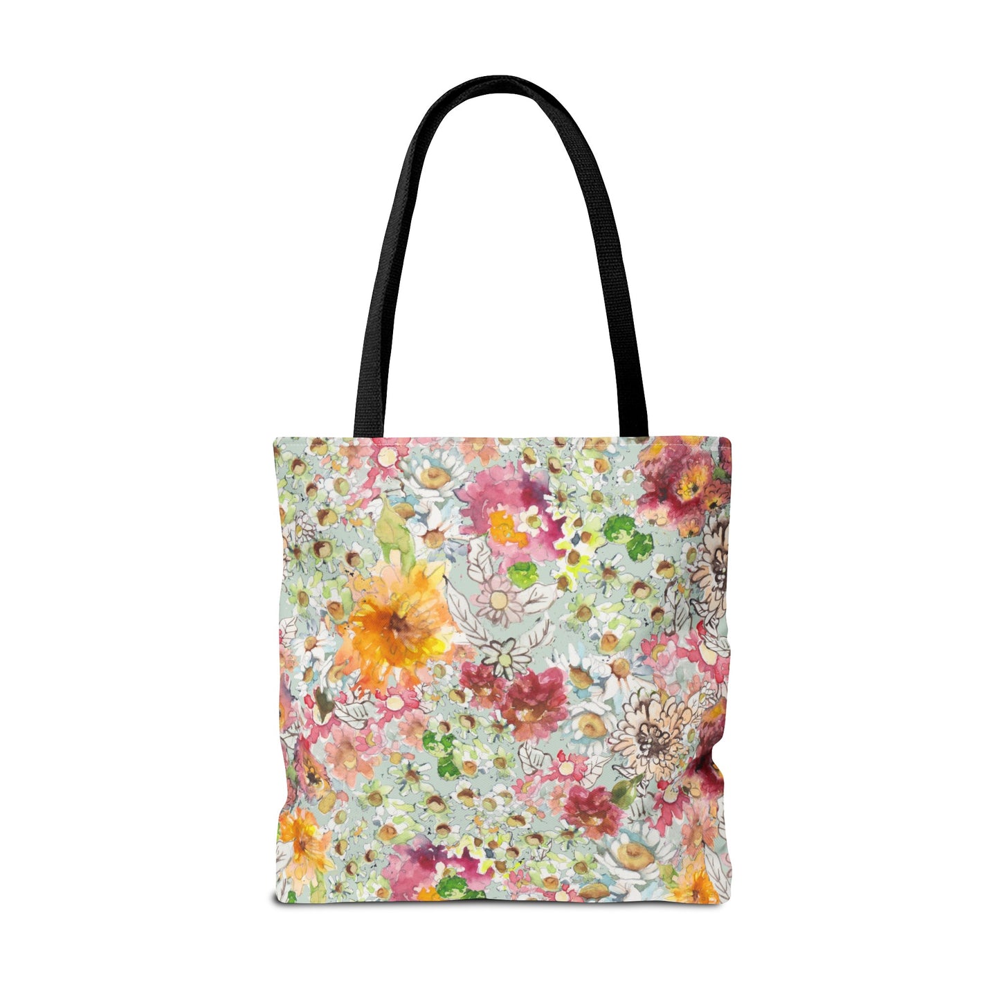 Farmhouse Floral Tote Bag