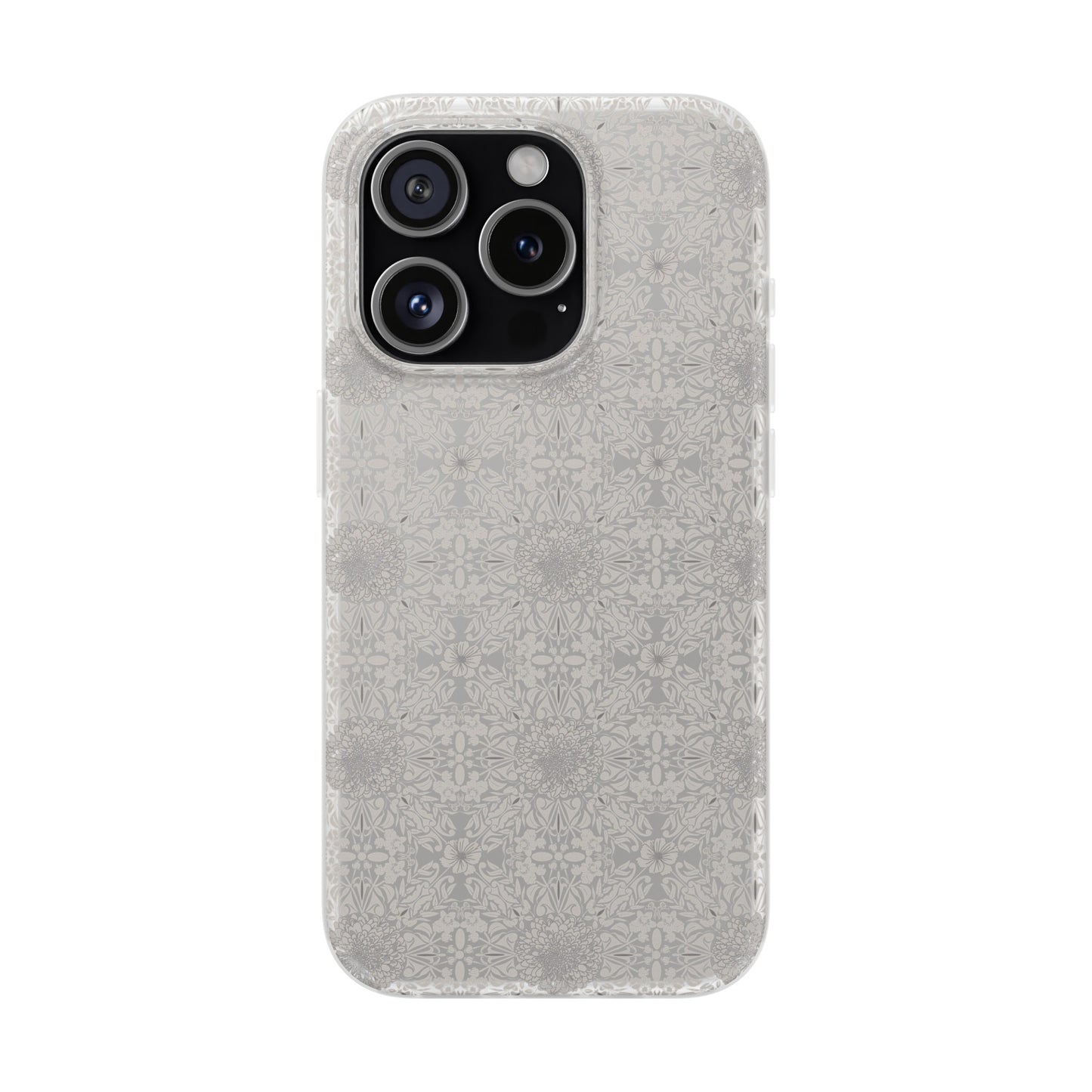 New Nouveau in Gray Flexi Cases for iPhone