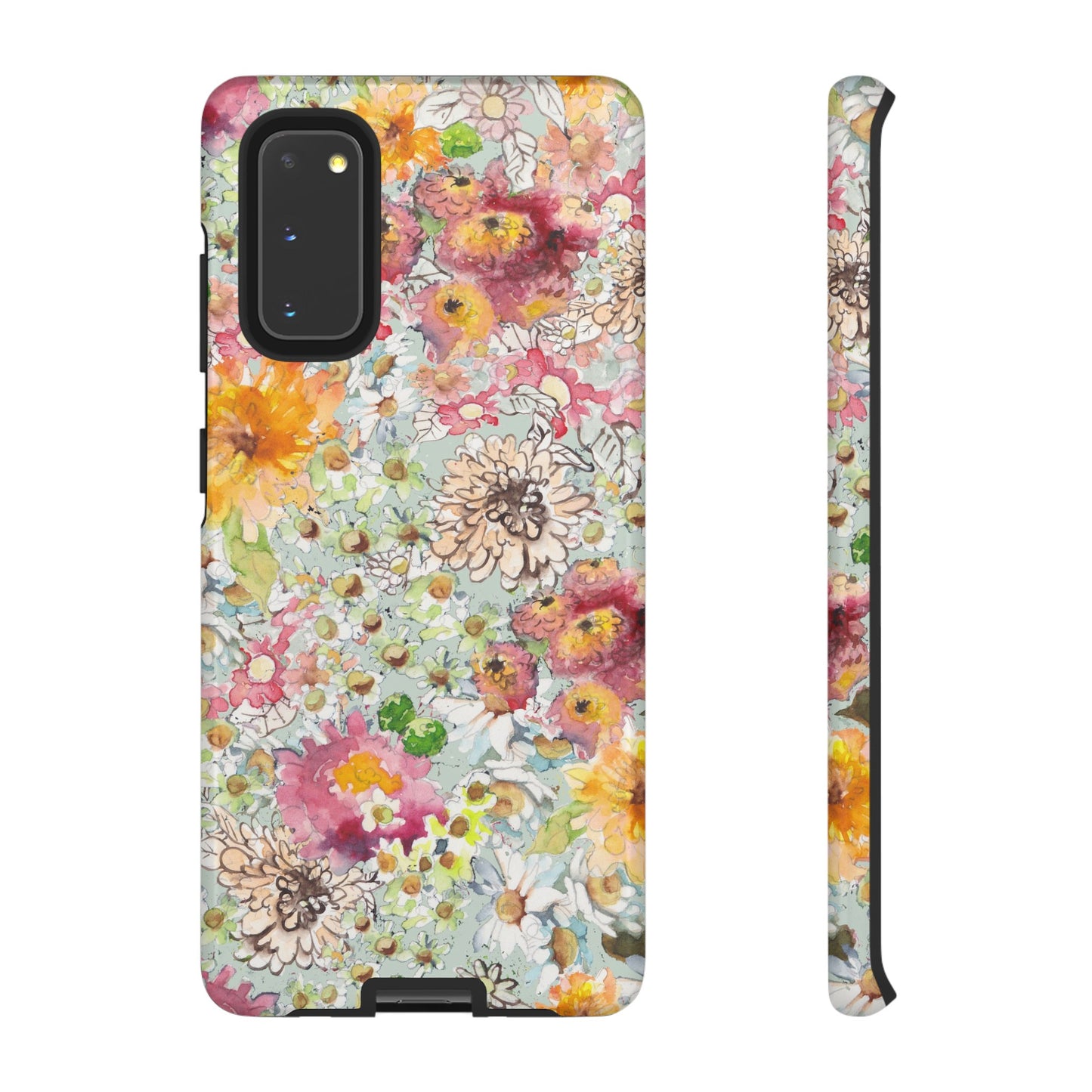 Farmhouse Floral Tough Cases for Samsung