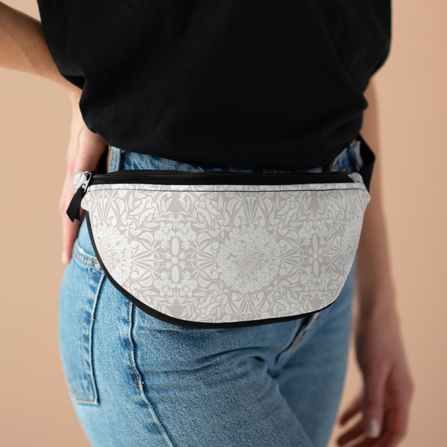 New Nouveau in Gray Fanny Pack