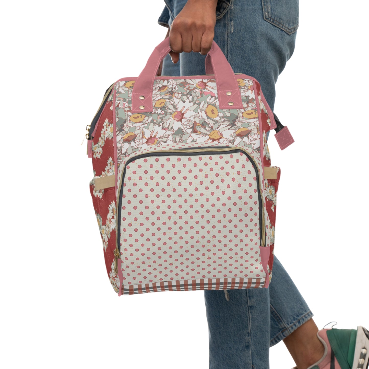 Daisies Multifunctional Diaper Backpack