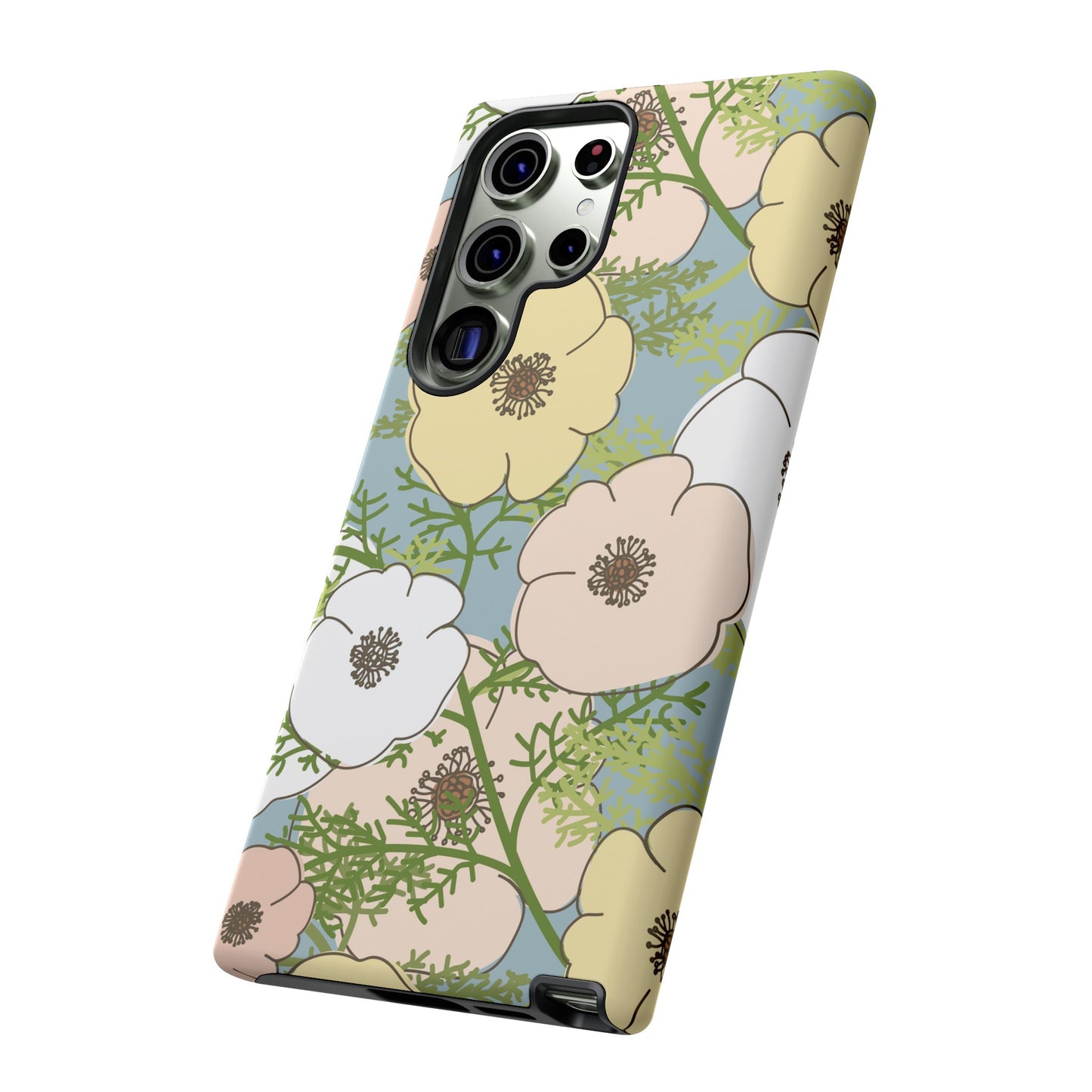 Playful Poppies Tough Cases for Samsung