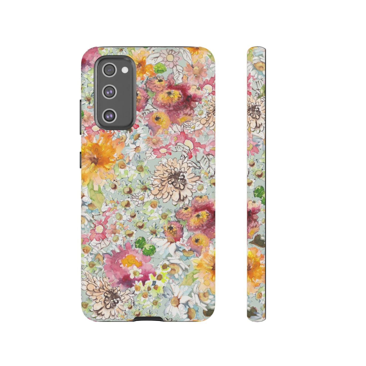 Farmhouse Floral Tough Cases for Samsung