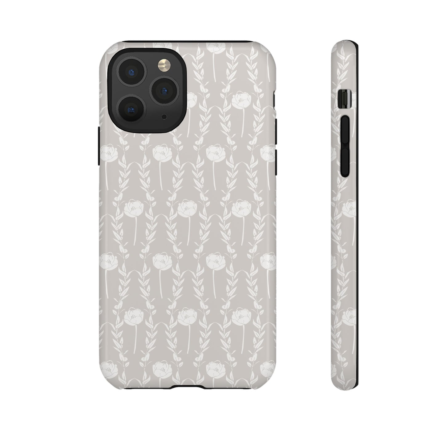 New Nouveau in Gray Tough Cases for iPhone