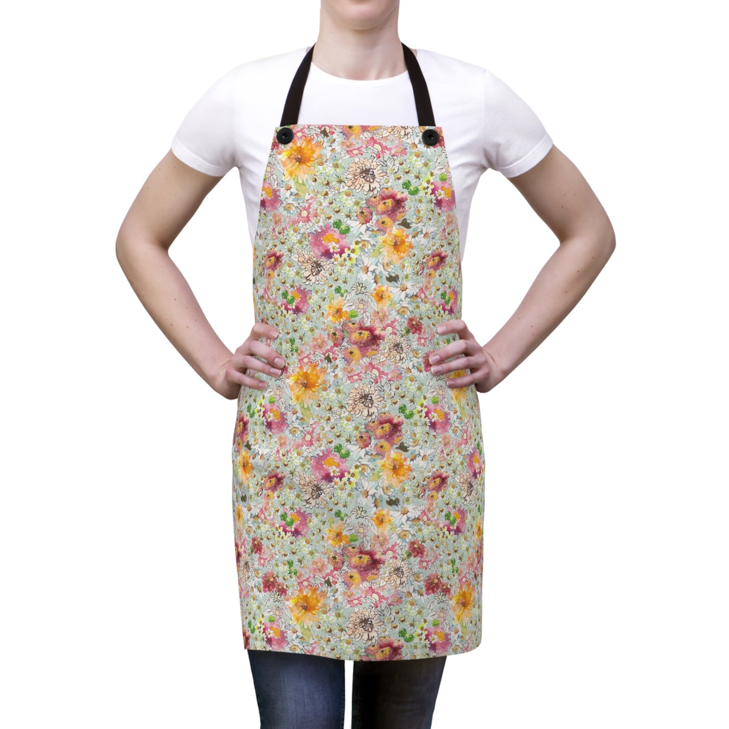 Farmhouse Floral Apron