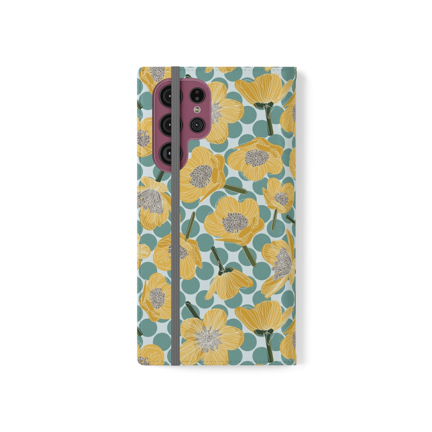 Buttercups and Polka Dots Flip Cases for Samsung