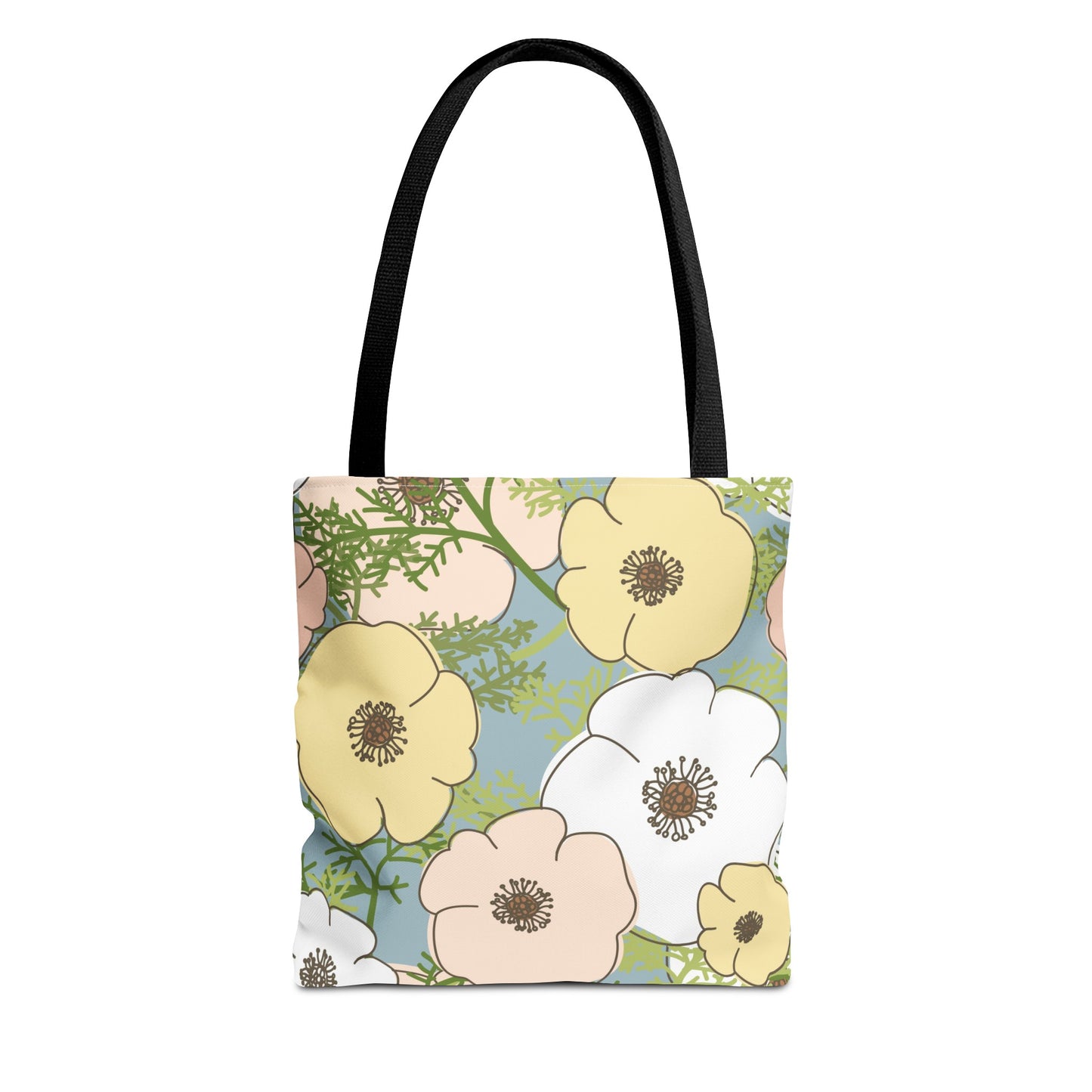 Playful Poppies Tote Bag