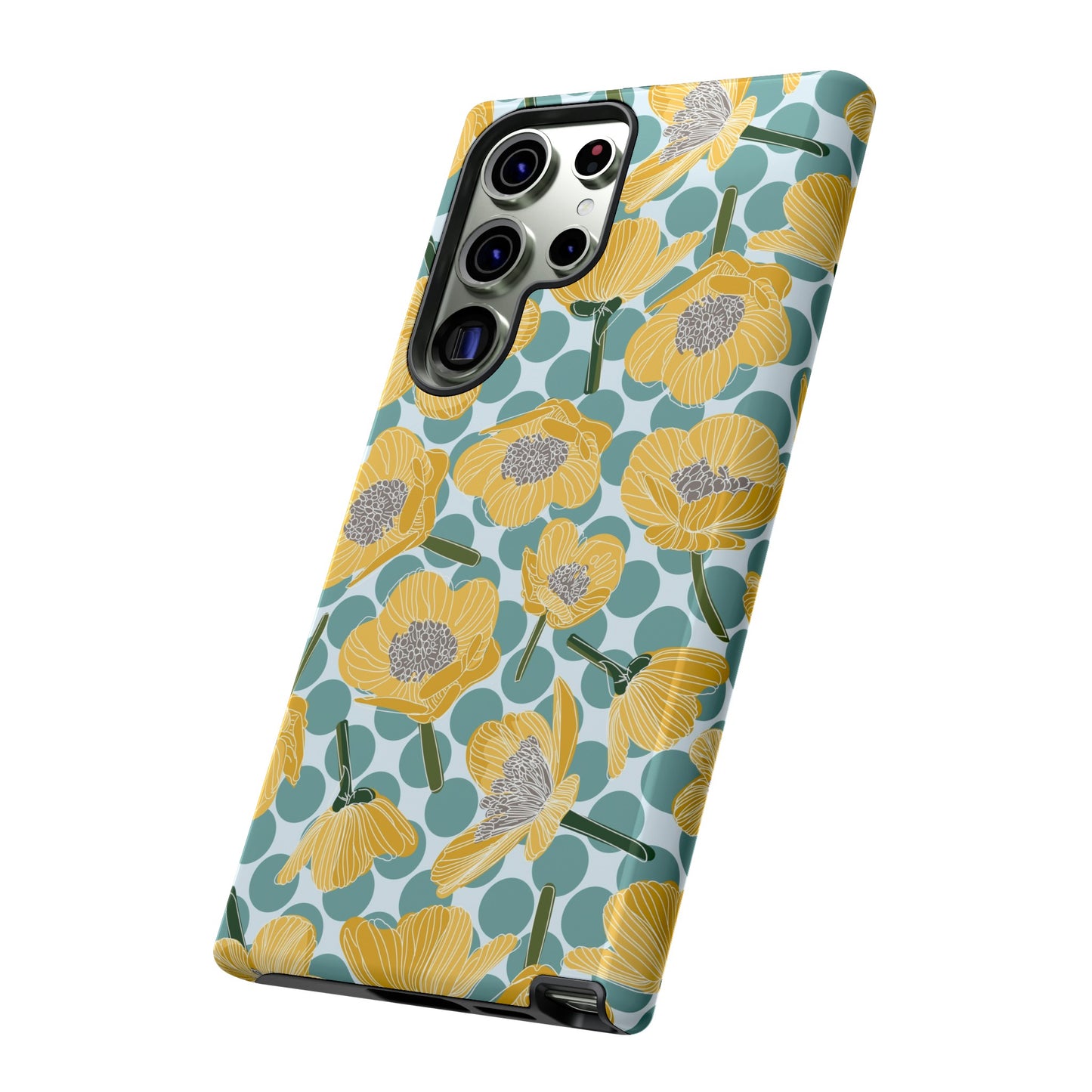 Buttercups and Polka Dots Tough Cases for Samsung