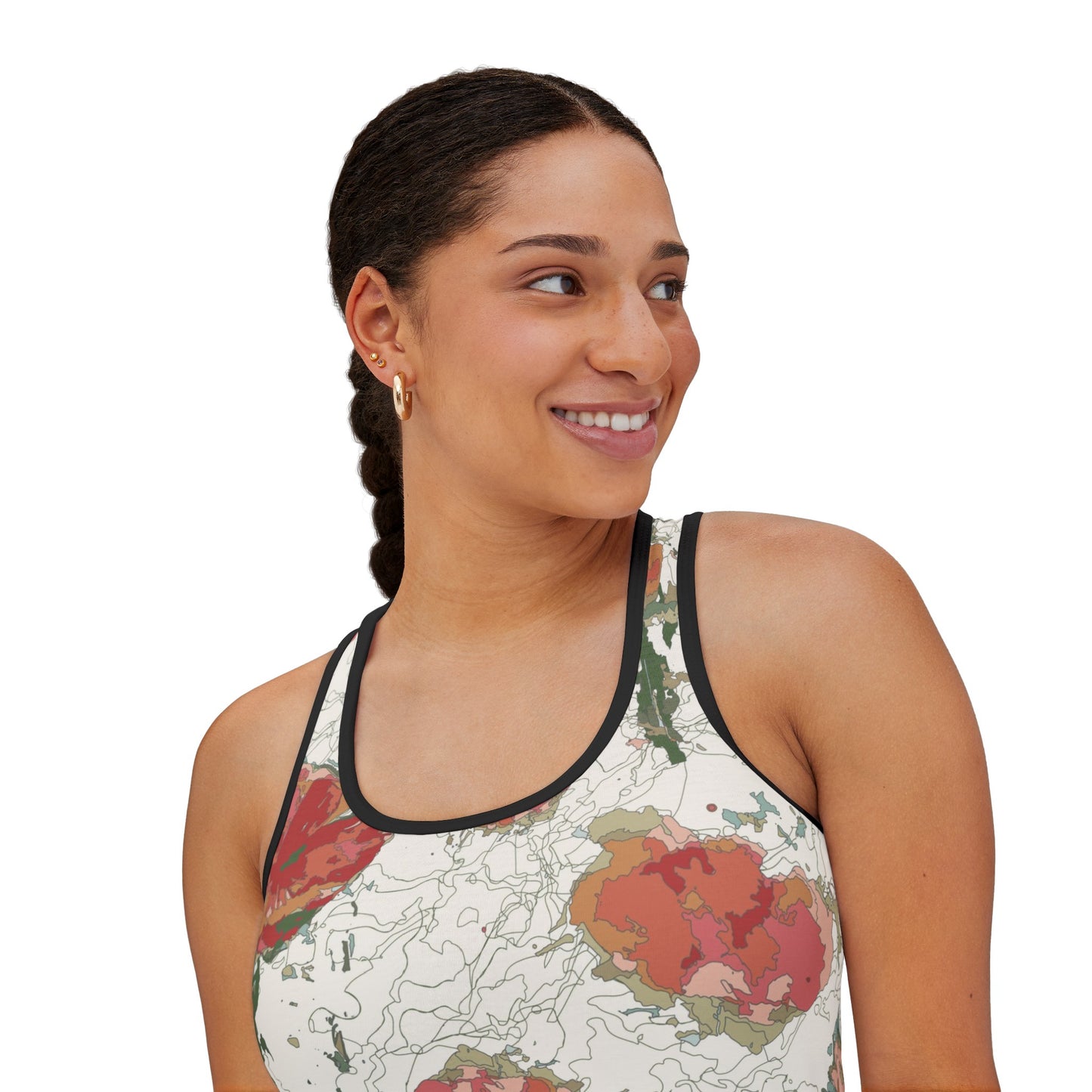 Orange Poppies Women's Tank Top