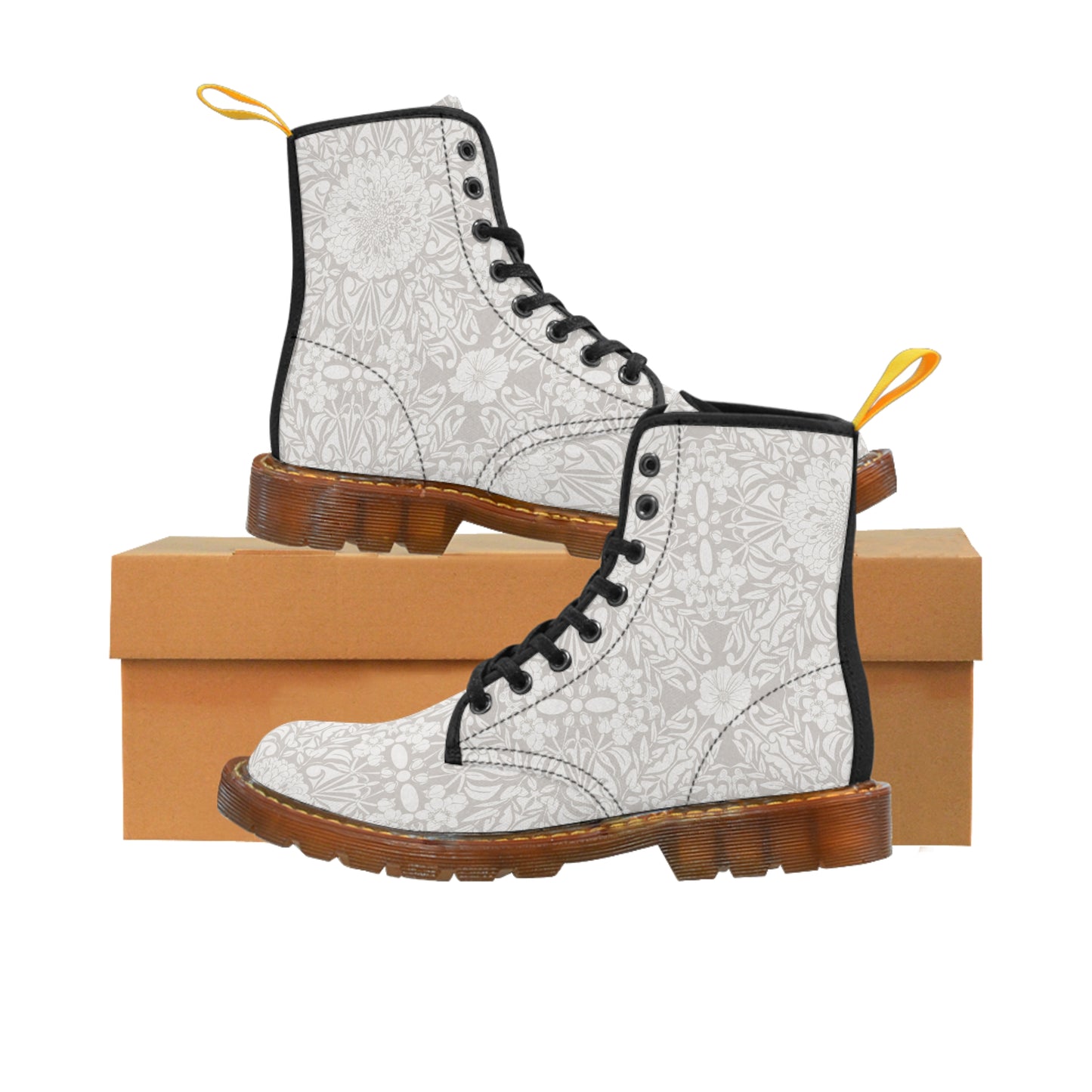 New Nouveau in Gray Women's Canvas Boots