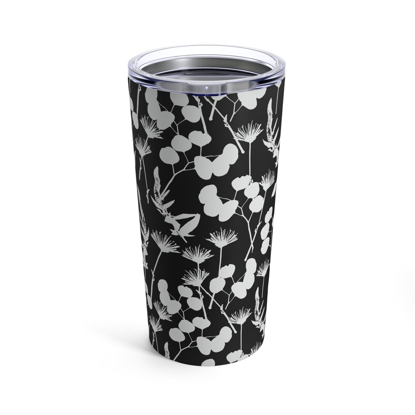 Black and White Tumbler 20oz