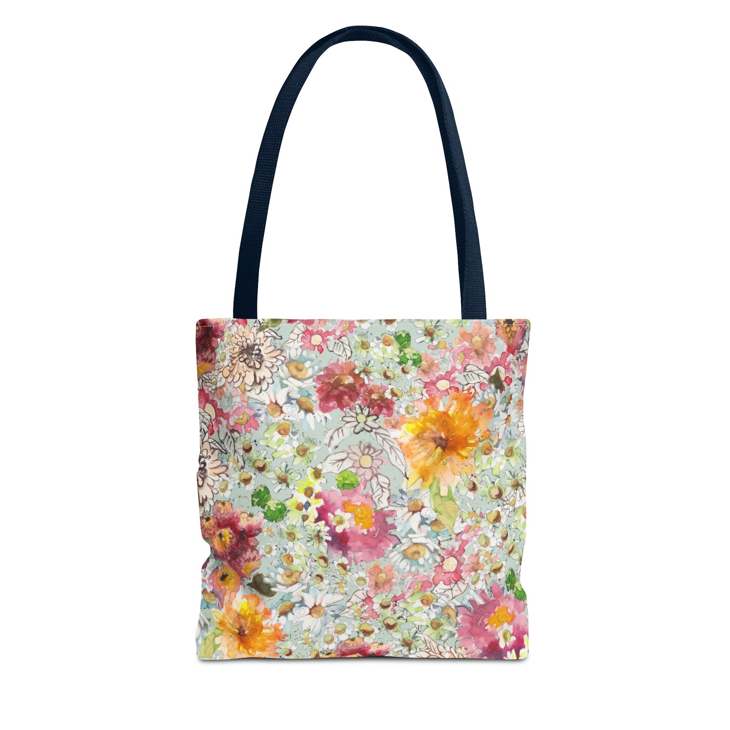 Farmhouse Floral Tote Bag