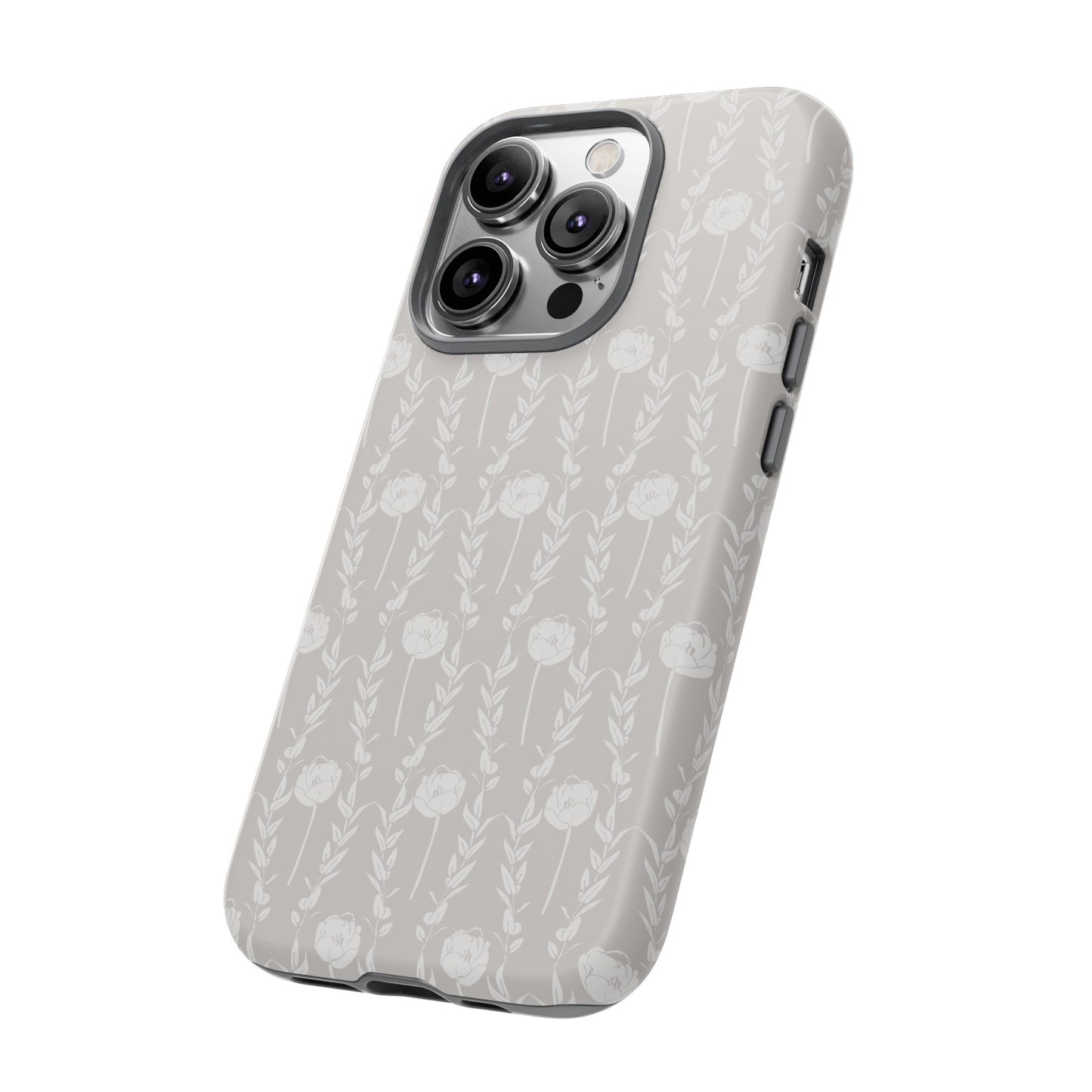 New Nouveau in Gray Tough Cases for iPhone