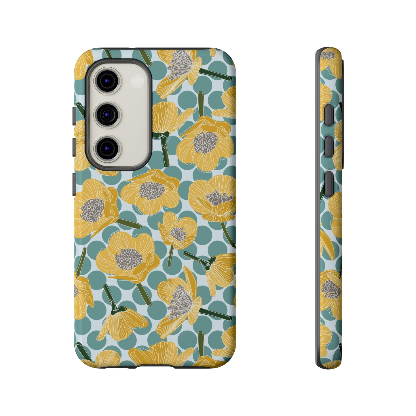 Buttercups and Polka Dots Tough Cases for Samsung