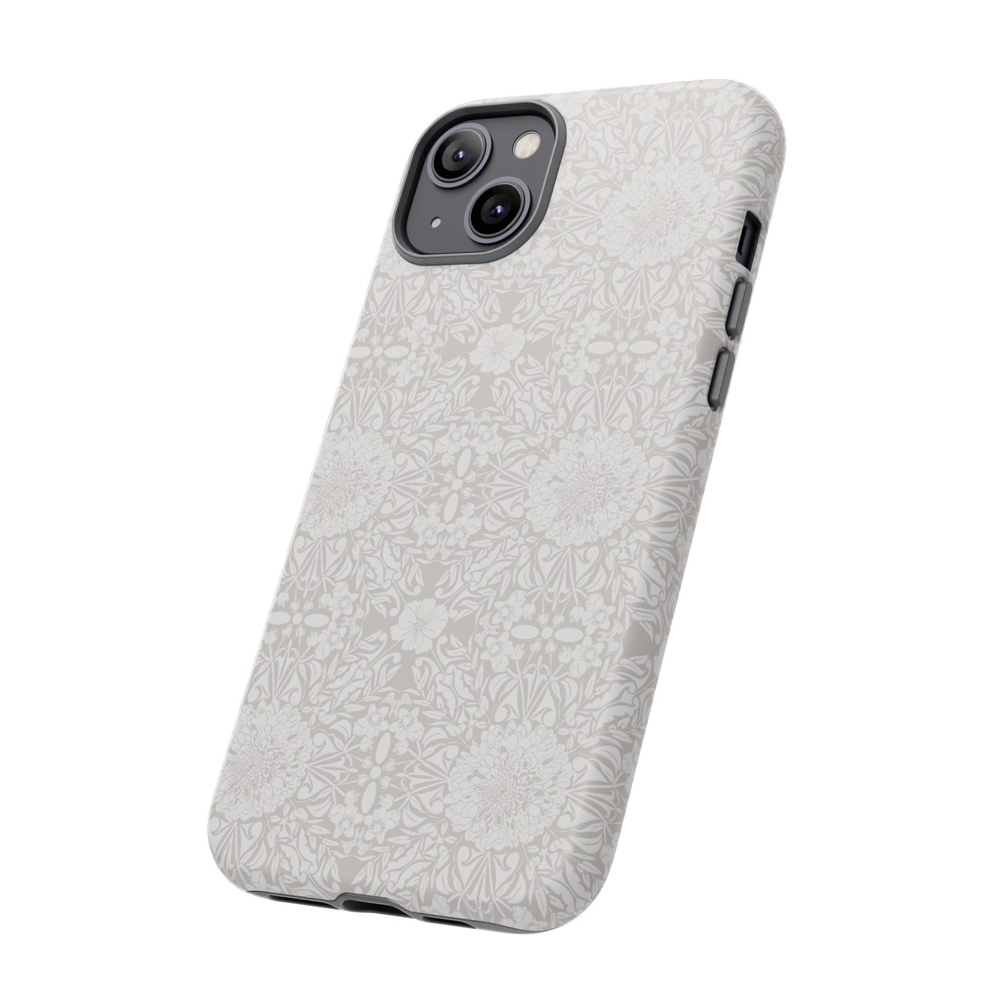 New Nouveau in Gray Tough Cases for iPhone