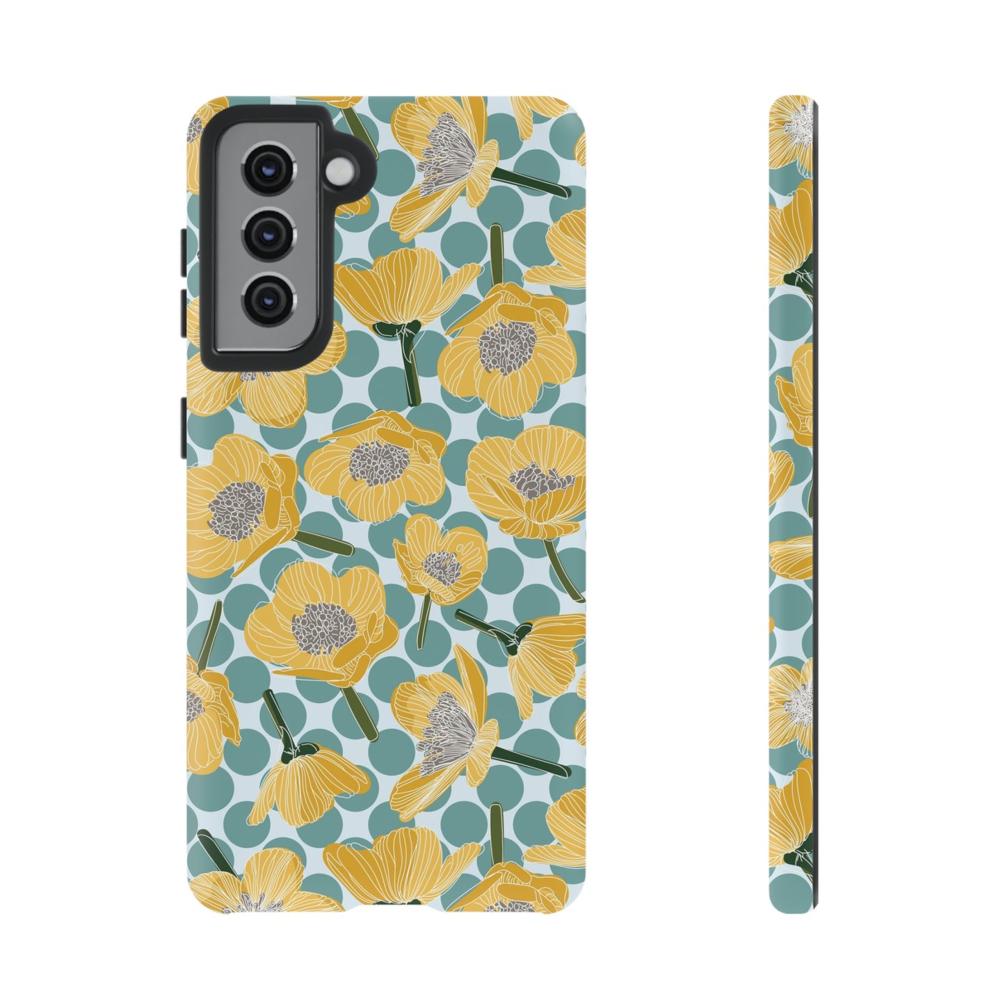 Buttercups and Polka Dots Tough Cases for Samsung