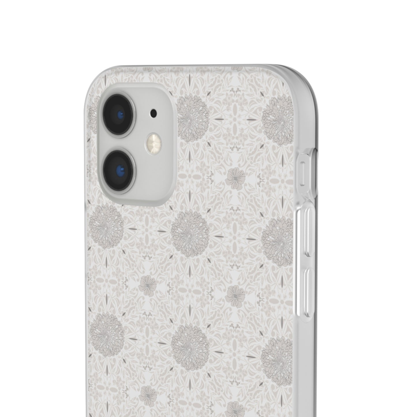 New Nouveau in Gray Flexi Cases for iPhone